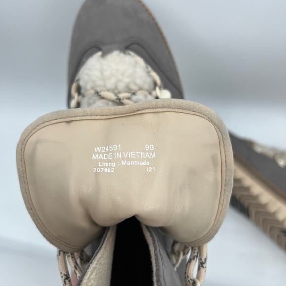 Cole Haan Zerogrand Xplor Faux Shearling Hiking Boots - Picture 7 of 8